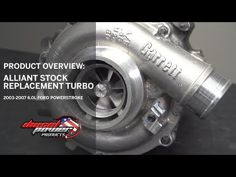 Product Overview: Alliant Stock Replacement Turbo 03-07 6.0L Powerstroke