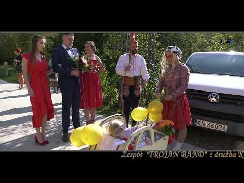 Brama weselna na wesoło u Joanny i Bogdana