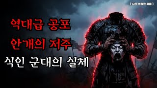 Download lagu [공포·조선괴담]..조선 '식인 군대'의 충격적인 실체와 안개의 저주: 역사 속에 숨겨진 잔혹한 공포 미스터리... | 조선괴담·무서운이야기 mp3