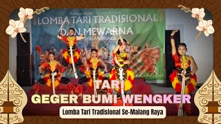 Download lagu Tari GEGER BUMI WENGKER By. Sanggar Tari Senaputra | Juara 2 Lomba Tari Tradisional Se-Malang Raya mp3