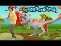 Dinosaur Stomp Song with Matt | Action and Movement Song | Dream English Kids Songs