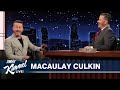 Macaulay Culkin On His Kids Not Knowing He S Kevin In Home Alone Joe Pesci Biting Him Not Driving