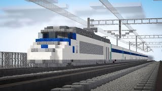 Minecraft Train to Busan KTX Animation Part 2