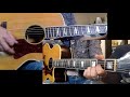 Thoughts of a Fool - Guitar lesson - George Strait