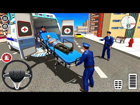 Police Ambulance Van Driving - City Emergency Rescue Driver - Android Gameplay