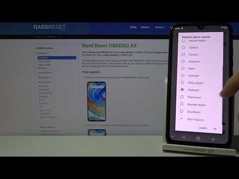Default Alarm Tones in UMIDIGI A9 – Check Available Alarm Tones