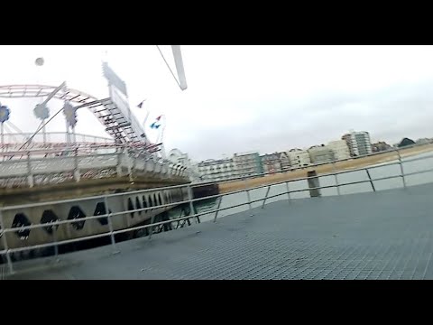 South Parade Pier boat deck - exploratory underwater session