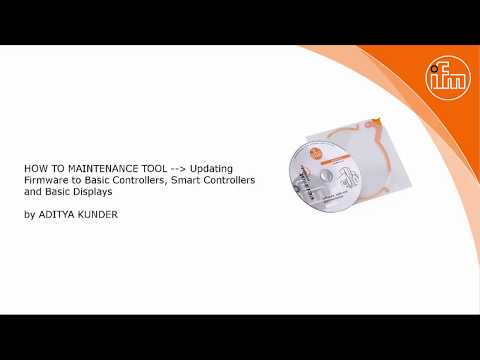 How to: Update firmware on ifm Basic Controllers, Basic Displays & Smart Controllers
