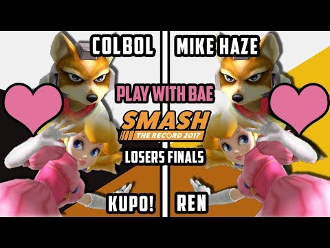 STR 2017 Smash Melee Play with Bae - SS | Colbol & Kupo! Vs. Ren & BC | Mike Haze - Smash Melee - LF