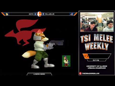 [TSI Weekly] Mote (Fox) vs. Killablue (Falco) Melee Singles
