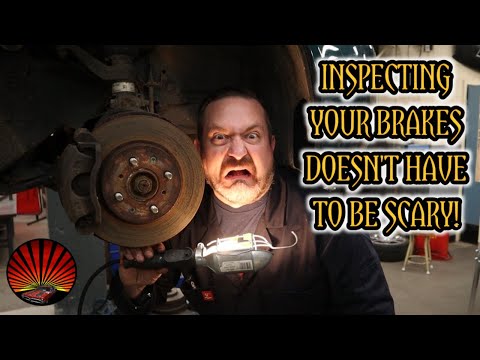 How to inspect disc brakes