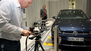 preview picture of video 'So arbeitet der Akustik-Prüfstand im VW-Werk in Baunatal'