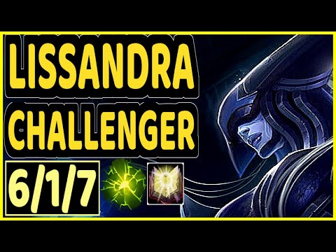 EVROT (LISSANDRA) - 6/1/7 KDA CHALLENGER GAMEPLAY - BR