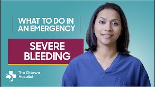 Emergency bleeding control: How to stop severe blood loss