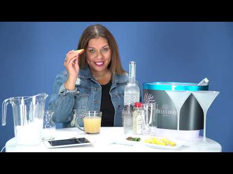 How To Make A Belvedere Toddy With Nina Chantele & Mixologist Brian
