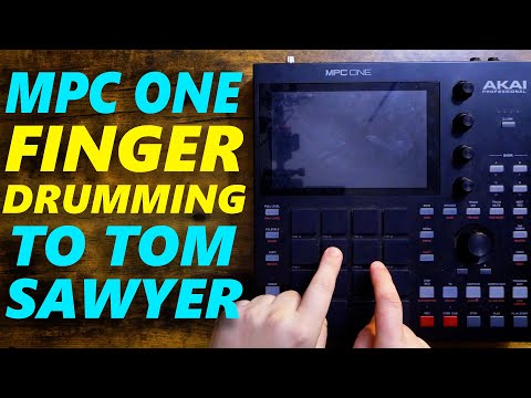 MPC Finger Drumming to Tom Sawyer (20K SUBSCRIBERS!)