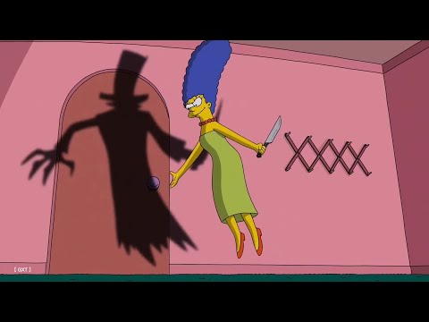 The Simpsons: Marge is possessed.