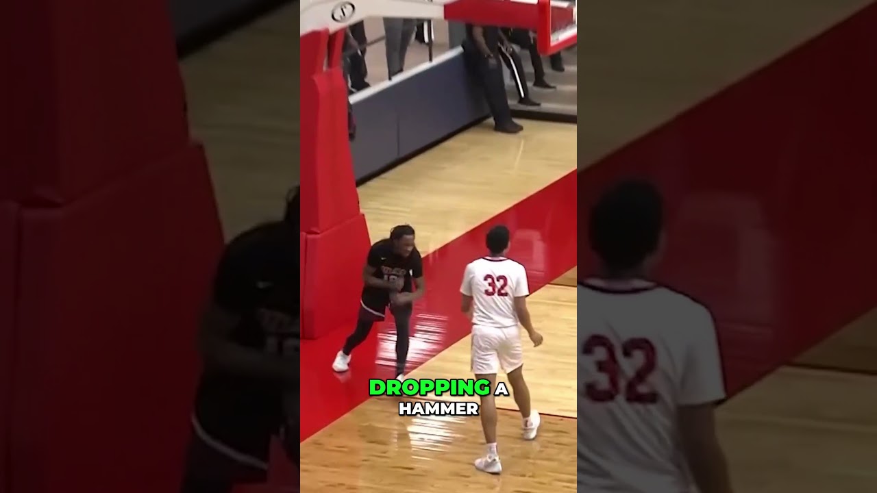 Pearland's Byron Bibbs went coast to coast and then took flight on this dunk