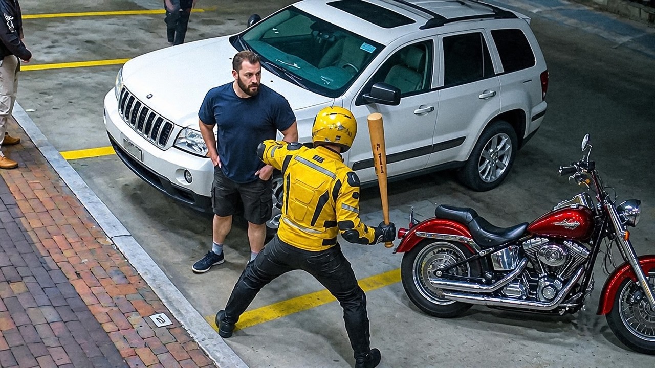 Wenn sich Radfahrer mit dem Falschen anlegen