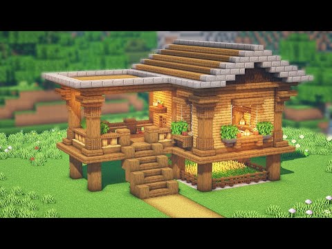 Minecraft Survival Haus bauen Tutorial 1.19 - Starter Haus bauen in Minecraft Survival Tutorial