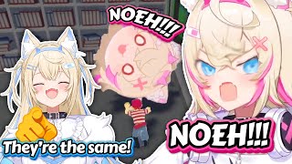 FUWAMOCO react to their own voice lines in this new hololive fan game