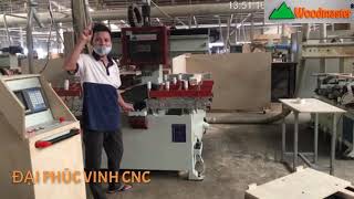 Woodmaster Cnc. MÁY PHAY MỘNG ÂM CNC 2 Đầu chạy Router Anphacam tốt nhất thị trường VN 2020