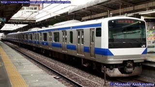 preview picture of video '[HDR-XR500V] JR East Series E531 K411 @ Matsudo [February 14, 2013]'