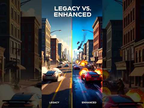 GTA 5 - Legacy vs Enhanced Comparison