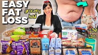 My High Protein Grocery Haul for EASY FAT LOSS (-130 Pounds)