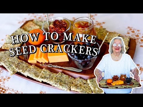 Seed Crackers | Kitchen on the Cliff with Giovanna Bellia LaMarca