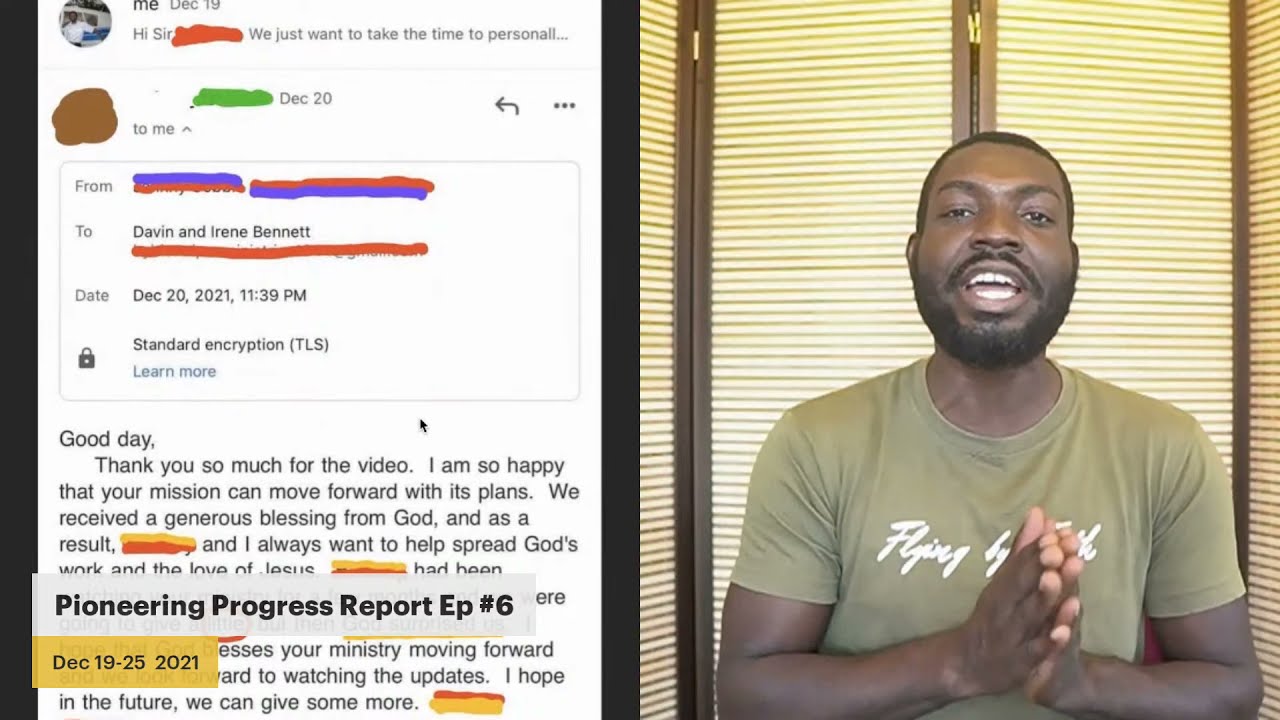 Pioneering Progress Report, Ep. 6