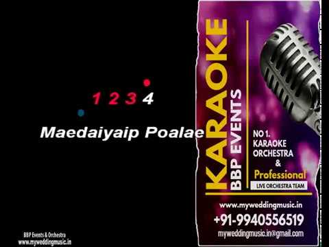 Mandram Vandha Thendralukku Tamil Video Karaoke (BBP Karaoke)