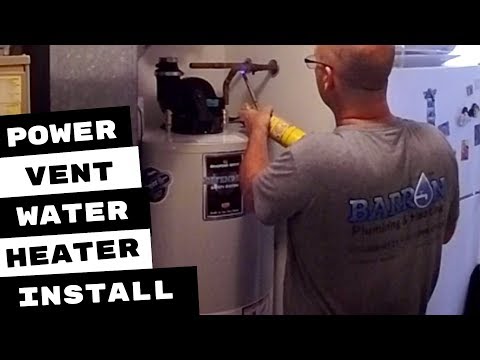 image-What does power vent mean on a water heater?