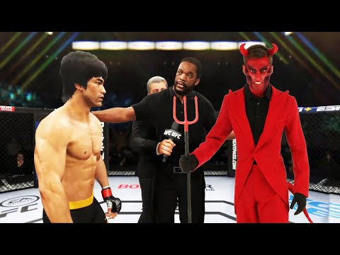 PS5 | Bruce Lee vs. Red Diablo (EA Sports UFC 4)
