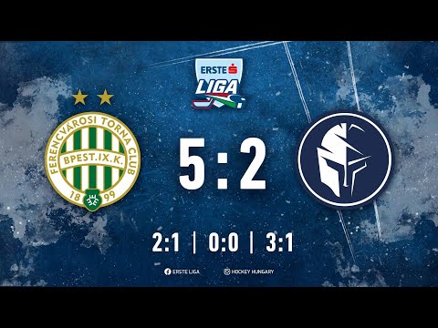 Gólösszefoglaló - EL 146 - FTC-Telekom – Titánok 5:2 20211230