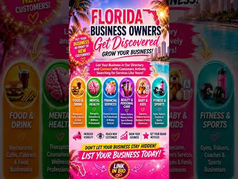 🌟 FLORIDA BUSINESS OWNERS — GET DISCOVERED! 🌴🔗 LINK IN BIO 🔗#FloridaBusinessOwners #Catergories