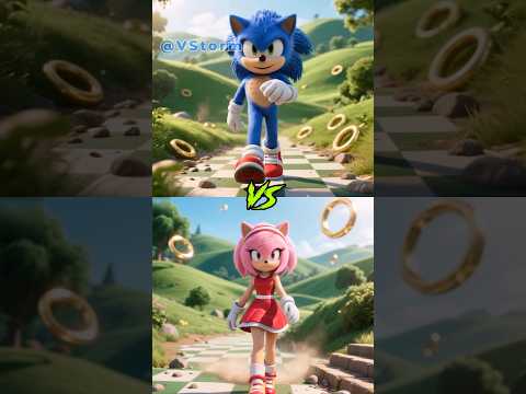Sonic VS Amy Rose, Shadow The Hedgehog, Knuckles, Rogue The Bat, Metal Sonic, Super Sonic ⚡