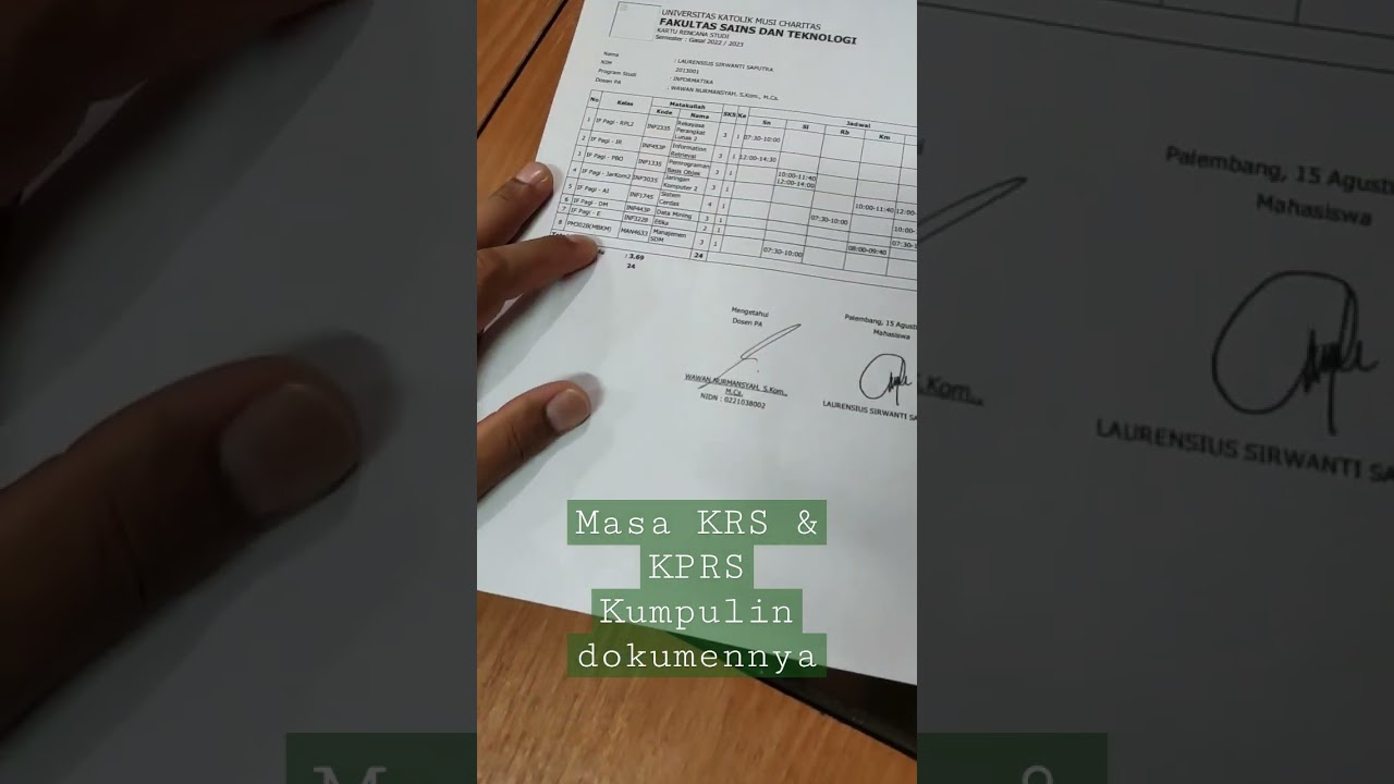 masa KRS dan KPRS