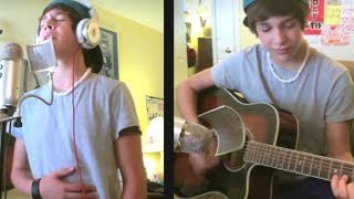 Never Let You Go Justin Bieber - Austin Mahone live acoustic cover