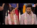 Action King Arjun Sarja S Daughter Aishwarya Arjun Actor Umapathy Engagement Video TV9
