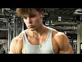 Young Muscular Man Leo Flexing Muscles FLEX