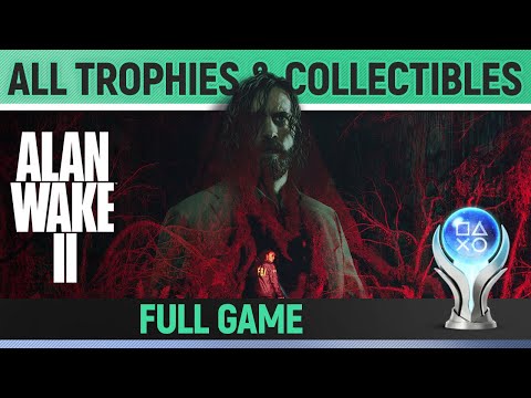 Alan Wake 2 - All Collectibles & Trophies 🏆 Cult Stashes, Lunchboxes, Charms (incl. Words of Power)