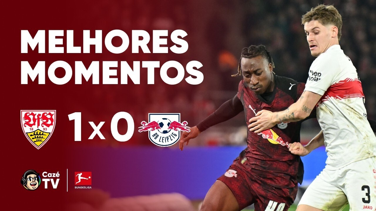 MELHORES MOMENTOS: VFB STUTTGART 1 X 0 RB LEIPZIG | BUNDESLIGA 2025/2026 | 26ª RODADA