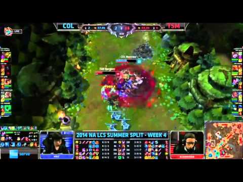 TSM  Bjergsen 2v1 in LCS vs Complexity