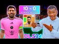 THE LEGENDARY CHALLENGE! | SCORING 10 GOALS WITH MESSI IN DLS 24 - DREAM LEAGUE SOCCER 2024
