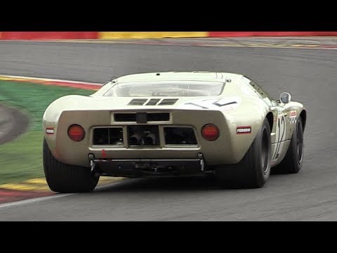 Ford GT40 Mk1 Sound On Track! - Accelerations, Downshifts & Fly Bys