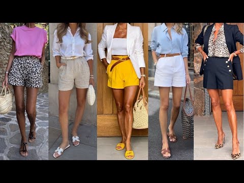 Como llear los SHORTS y BESRMUDAS con ELEGANCIA y ESTILO