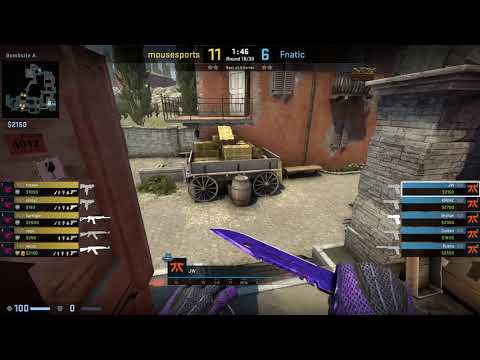 CS:GO POV Demo Fnatic JW (25/16) vs Mousesports (de_inferno)