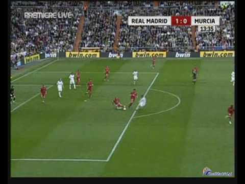 Real Madrid vs Murcia 1 0 Sneijder