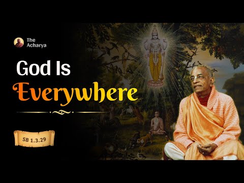 God is Everywhere | SB 1.3.29 | Los Angeles, California | Srila Prabhupada